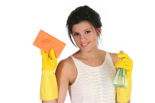 Removing stains and odors from a sofa